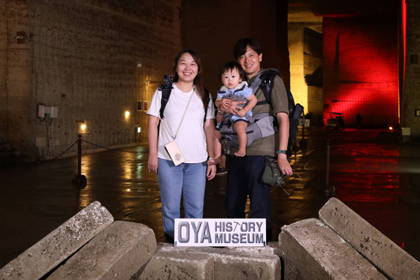 1歳の息子も何やらわくわくした様子でした!