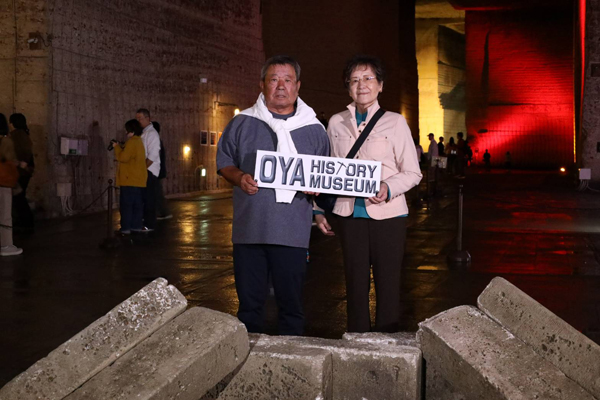 テレビを見て旅行のコース上丁度良いと思って決めました🎵