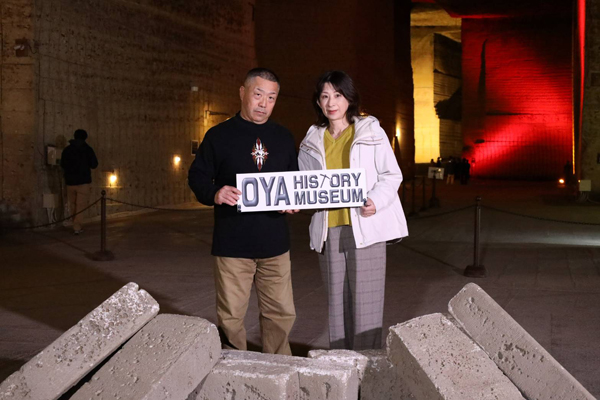 初孫のお宮参りで 栃木に来ました。 大谷資料館、感動!