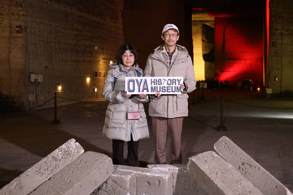 関西からきました。主人が退職しましたので、2人で色んなとこを旅行しています。