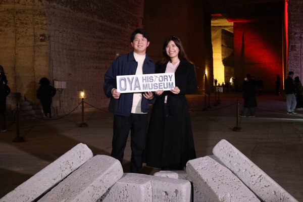 ずっと行きたかったところです。妻も来て良かったと思ってくれたみたいで良かったです。